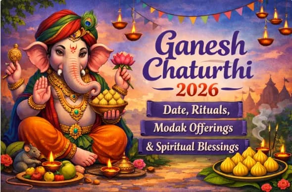 गणेश चतुर्थी 2026: तारीख, पूजा विधी, मोदक आणि महत्त्व — सण